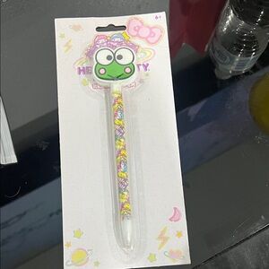 Keroppi Character Pen with Colorful Design